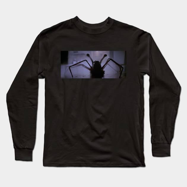 Spider Head Long Sleeve T-Shirt by zombill